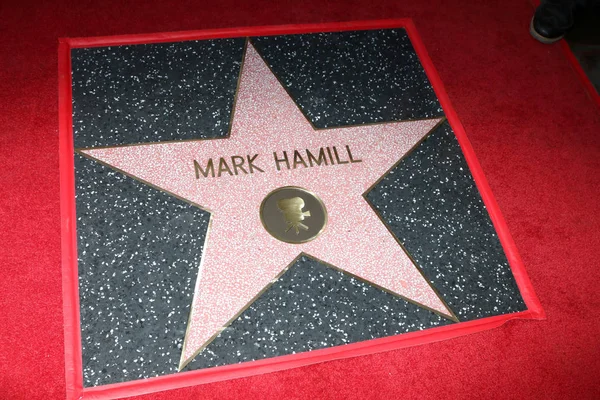 Mark Hamill Star Ceremony — Stock Photo, Image