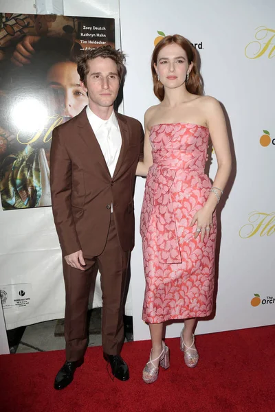 Max Winkler, Zoey Deutch — Zdjęcie stockowe