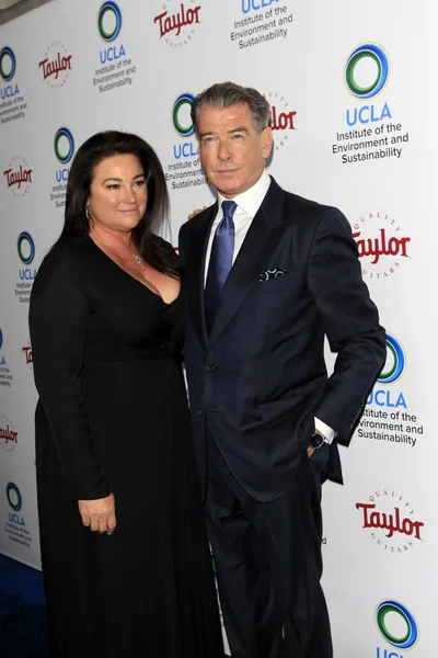 Keely Shaye Brosnan, Pierce Brosnan — Stock fotografie