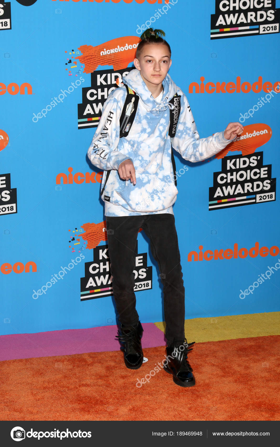 Russell Horning, The Backpack Kid Stock Editorial Photo © Jean_Nelson