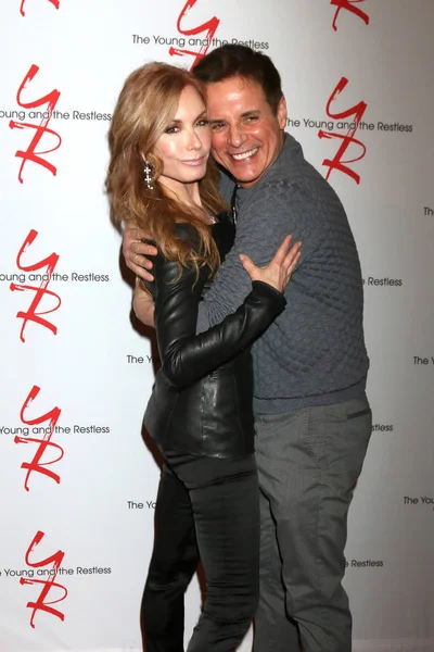 Tracey Bregman, Christian Leblanc — Stockfoto