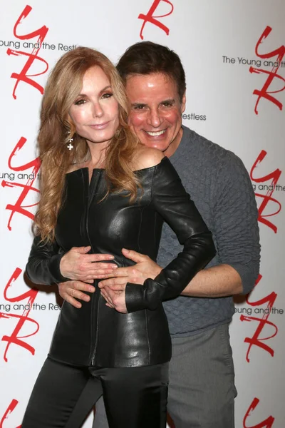 Tracey Bregman, Christian LeBlanc — Stock Photo, Image