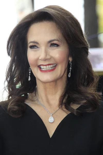 Lynda Carter ster ceremonie — Stockfoto