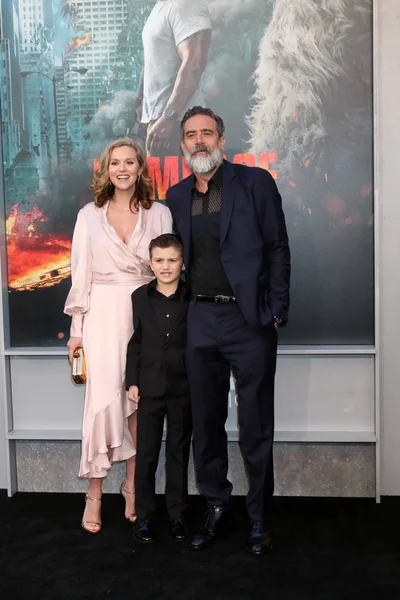 Hilarie Burton, Augustus Morgan, Jeffrey Dean Morgan