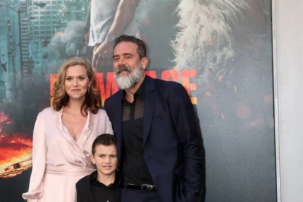 Hilarie Burton, Augustus Morgan, Jeffrey Dean Morgan