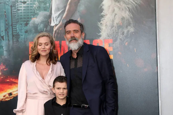 Hilarie Burton, Augustus Morgan, Jeffrey Dean Morgan — Foto de Stock