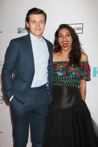 Nick Robinson, Rosario Dawson — Stok fotoğraf