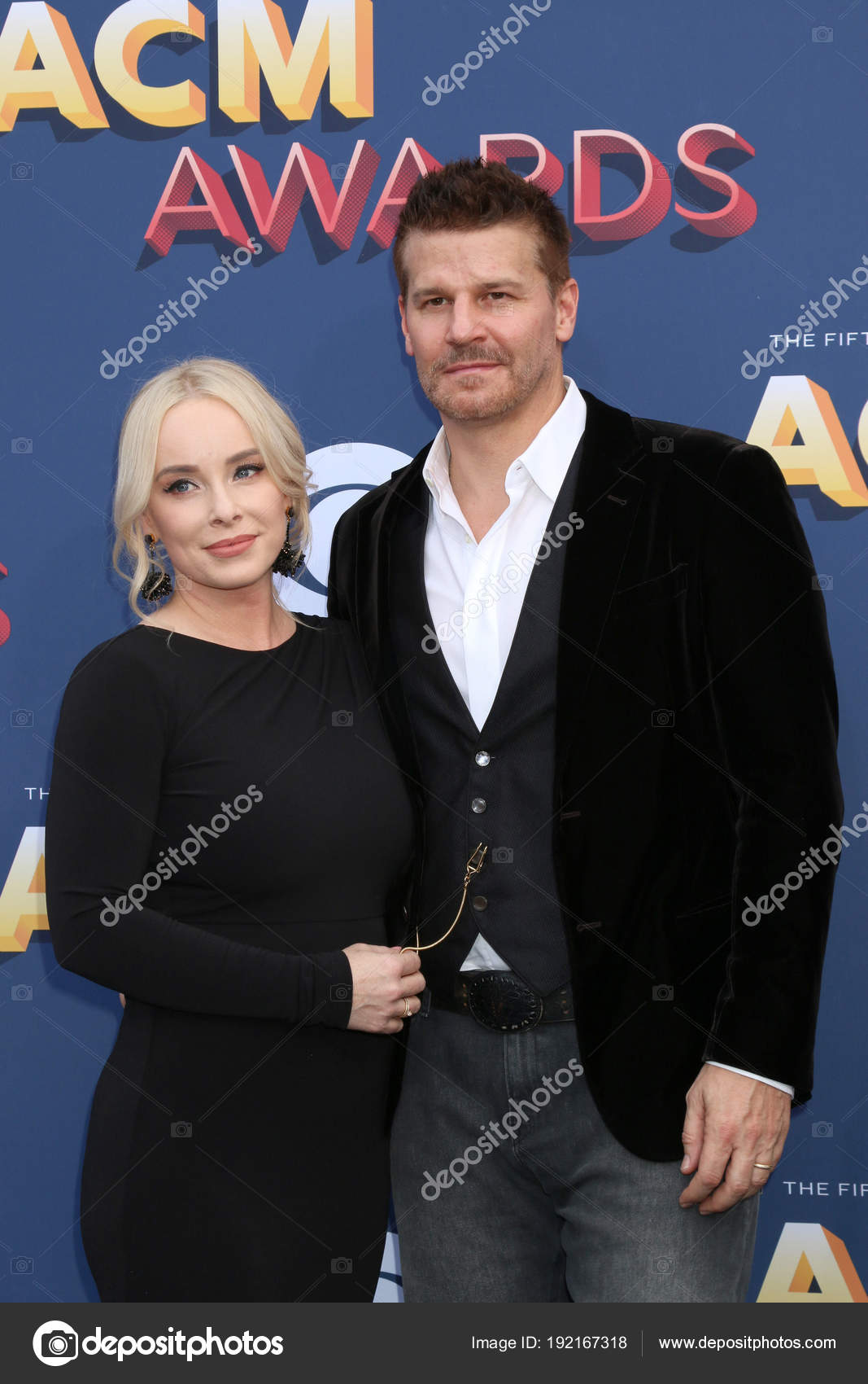 Jaime Bergman David Boreanaz Stock Editorial Photo C Jean Nelson