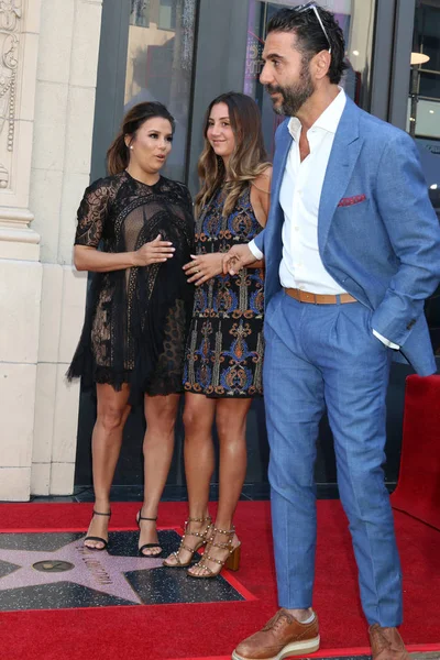 Eva Longoria Baston, Natalia Baston, Jose Baston — Zdjęcie stockowe