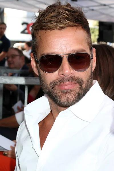 Şarkıcı Ricky Martin — Stok fotoğraf