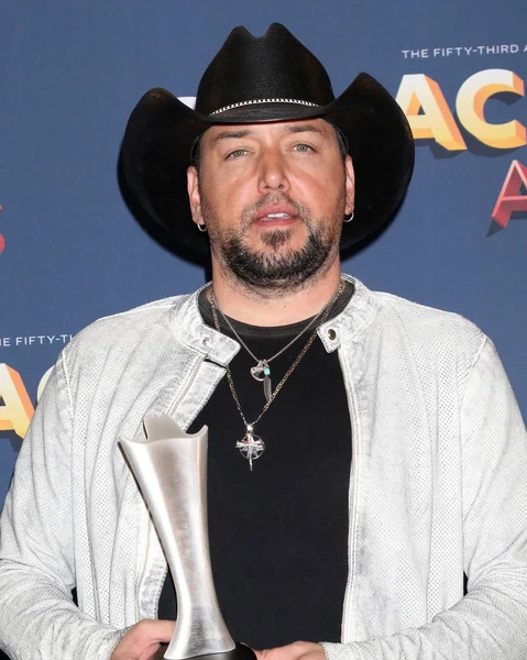 Zpěvák Jason Aldean — Stock fotografie