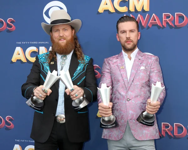 Brothers Osborne at the Academy of Country Music Awards 2018 — Stock Photo, Image