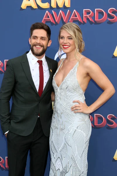 Thomas Rhett, Lauren Akins — Stock Photo, Image