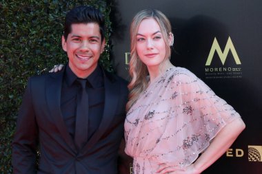 Los Angeles - 27 Nisan: Jeremy Ray Valdez, Annika Noelle 2018 gündüz Emmy Ödülleri - 27 Nisan 2018 tarihinde Pasadena Pasadena, Ca sivil Auditorium, yaratıcı