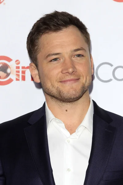 Las Vegas Duben Taron Egerton Roce 2018 Cinemacon Gala Večeru — Stock fotografie