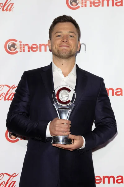 Las Vegas Apr Taron Egerton 2018 Cinemacon Awards Gala Caesars — Stock Photo, Image