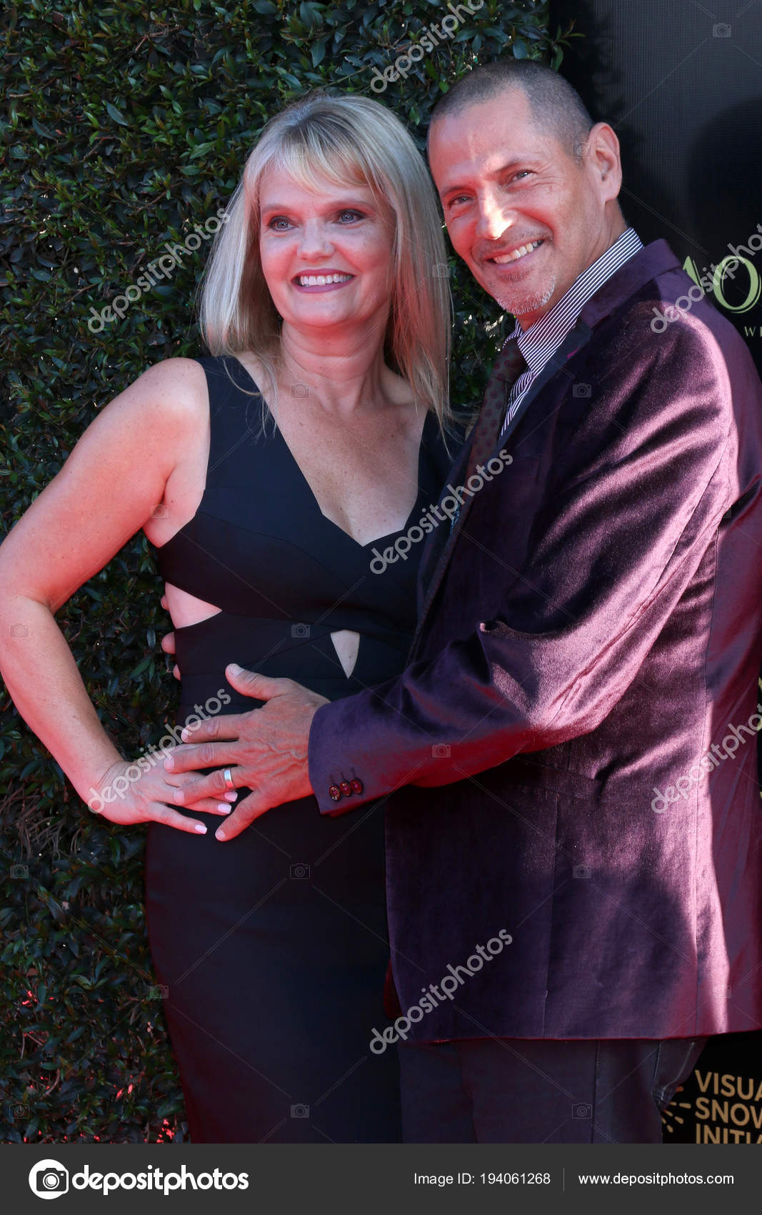 Лос Анджелес Apr Wife Thomas Calabro 2018 Daytime Emmy Awards.
