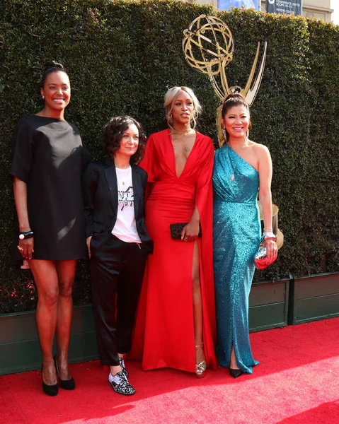 Aisha Tyler, Sara Gilbert, Eve, Julie Chen — Stock Photo, Image