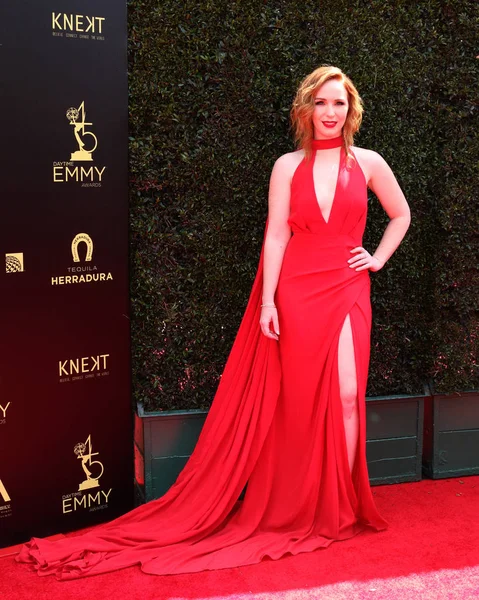 Los Angeles Apr Camryn Grimes 45Th Daytime Emmy Awards Pasadena — Stock Photo, Image