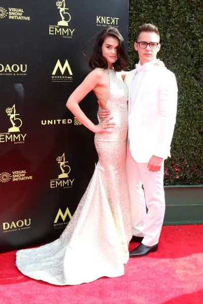 Los Angeles Apr Casey Moss Prawda Obrien Daytime Emmy Awards — Zdjęcie stockowe