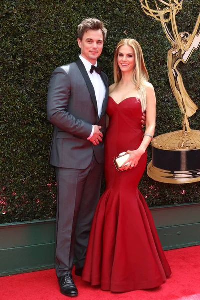 Los Angeles Apr Darin Brooks Kelly Kruger 45Th Daytime Emmy — Stock Photo, Image