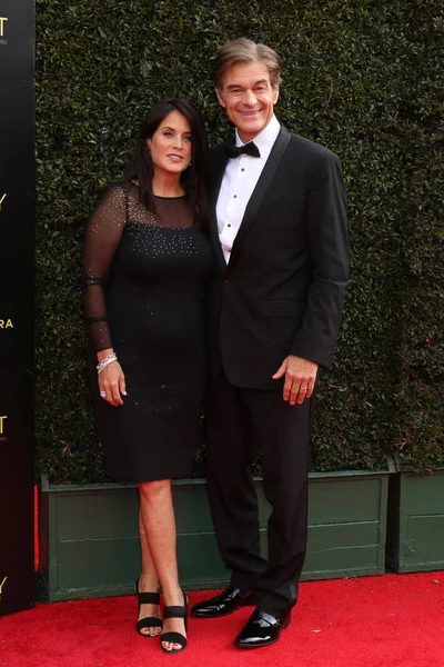 Лос Анджелес Квітень Ліза Мехмет Денний Час Emmy Awards Пасадені — стокове фото