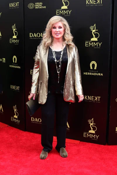 Los Angeles Duben Morgan Fairchild Denní Emmy Awards Pasadena Civic — Stock fotografie