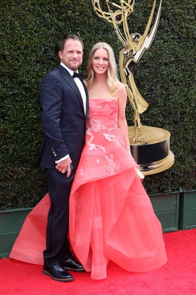 Los Angeles Apr Scott Martin Lauralee Bell 45E Daytime Emmy — Stockfoto