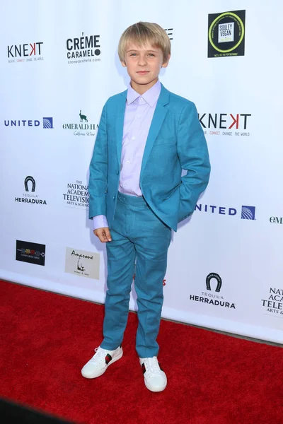 洛杉矶 4月25日 哈德森西部在 Natas 白天艾美奖被提名的招待会在好莱坞博物馆在2018年4月25日在洛杉矶 加利福尼亚 — 图库照片