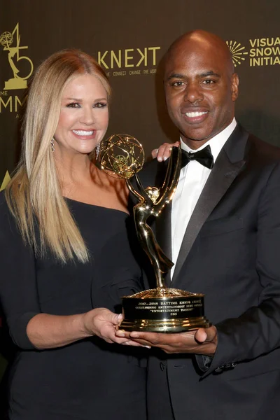 Nancy ODell, Kevin Frazier — Stock Photo, Image