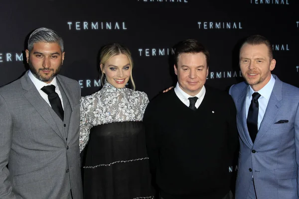 Vaughn Stein, Margot Robbie, Mike Myers, Simon Pegg — Stockfoto