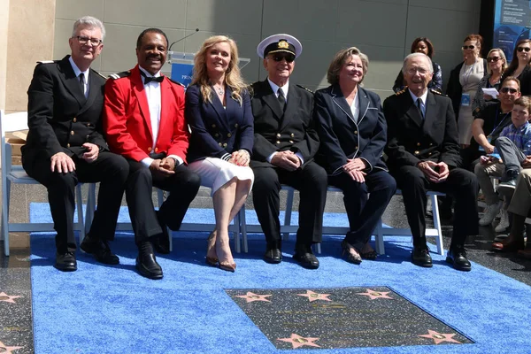 Fred grandy, ted lange, jill whelan, gavin macleod, lauren tewes, bernie kopell a — Stockfoto