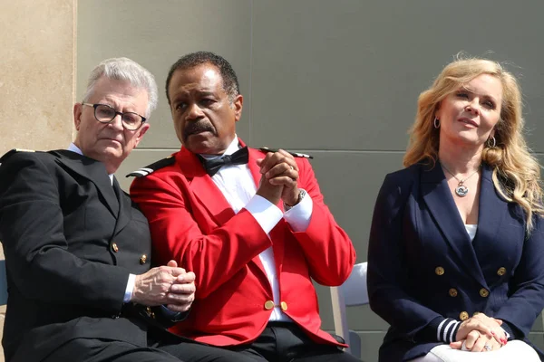 Fred Grandy, Ted Lange, Jill Whelan — Stock Photo, Image