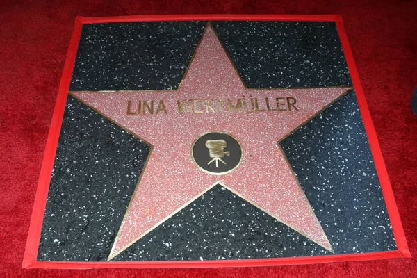 Lina Wertmuller Star Ceremony — Stockfoto