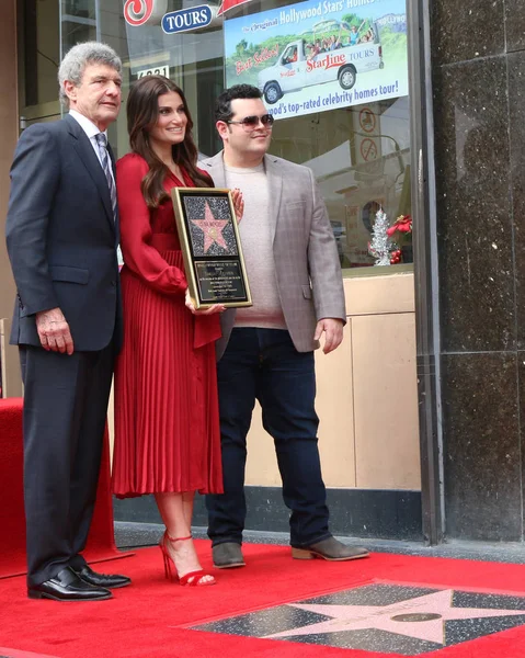 Idina Menzel en Kristen Bell Star Ceremonie — Stockfoto