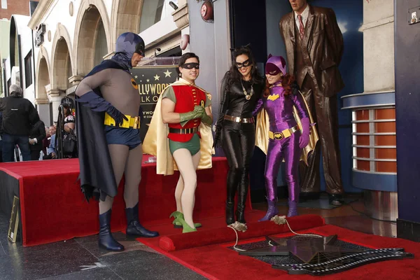 Ceremonia de Burt Ward Star — Foto de Stock