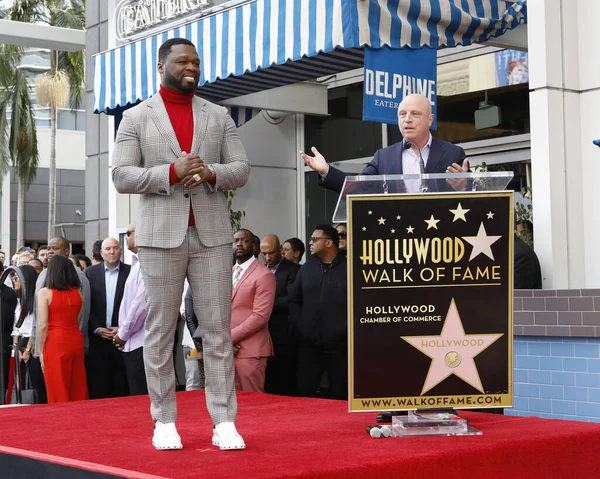 Ceremonia de 50 Cent Star — Foto de Stock