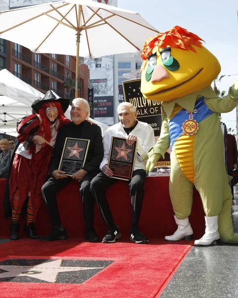 Los Angeles Února Sid Kroft Marty Kroft Slavnostním Ceremoniálu Sida — Stock fotografie