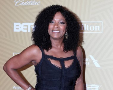 LOS ANGELES - FEB 23:  Vanessa Bell Calloway at the American Black Film Festival Honors Awards at the Beverly Hilton Hotel on February 23, 2020 in Beverly Hills, CA clipart