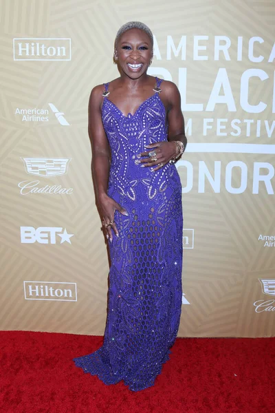 Los Angeles Feb Cynthia Erivo American Black Film Festival Honors — Stock Photo, Image