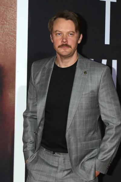 Los Angeles Feb Michael Dorman Invisible Man Premiere Tcl Chinese — Stock Photo, Image