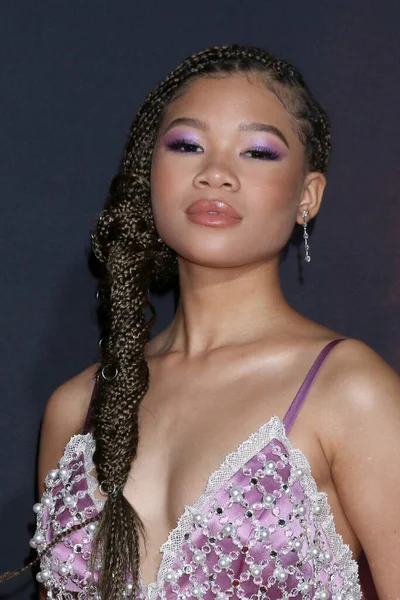 Los Angeles Feb Storm Reid Invisible Man Premiere Tcl Chinese — Fotografia de Stock