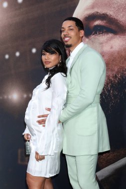 Los Angeles - 1 Mart 2020 'de Los Angeles' ta Regal La Live 'daki The Way Back galasında Melvin Gregg ve Misafir