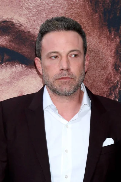 Los Angeles Mrt Ben Affleck Terugweg Première Regal Live Maart — Stockfoto