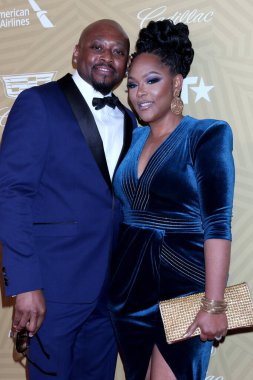 Los Angeles - 23 Şubat: Omar Epps, Keisha Epps, 23 Şubat 2020 'de Beverly Hills, Ca