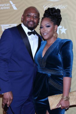 Los Angeles - 23 Şubat: Omar Epps, Keisha Epps, 23 Şubat 2020 'de Beverly Hills, Ca