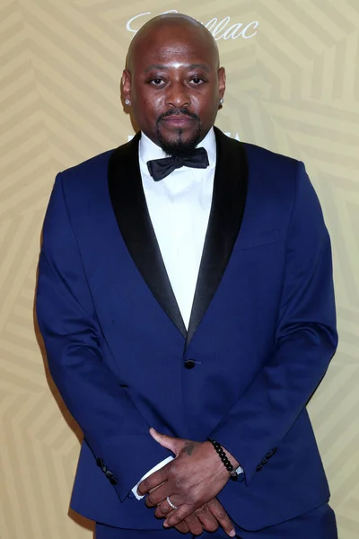 ロサンゼルス 2月23日 2020年2月23日 カリフォルニア州ビバリーヒルズのビバリーヒルトンホテルで開催されたアメリカ黒人映画祭名誉賞のオマール エップス — ストック写真