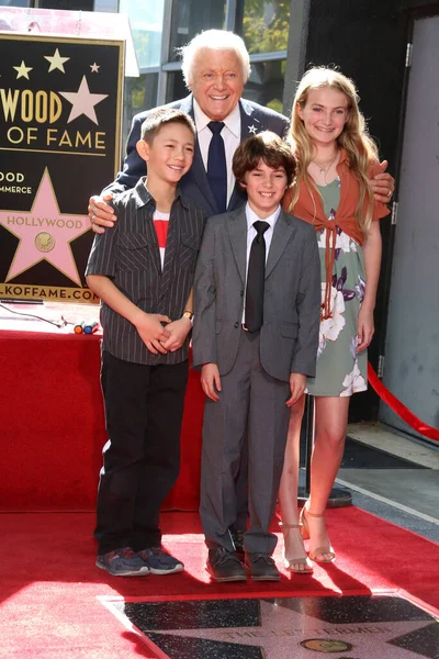 Los Angeles Février Tony Butala Ses Petits Enfants Cérémonie Lettermen — Photo