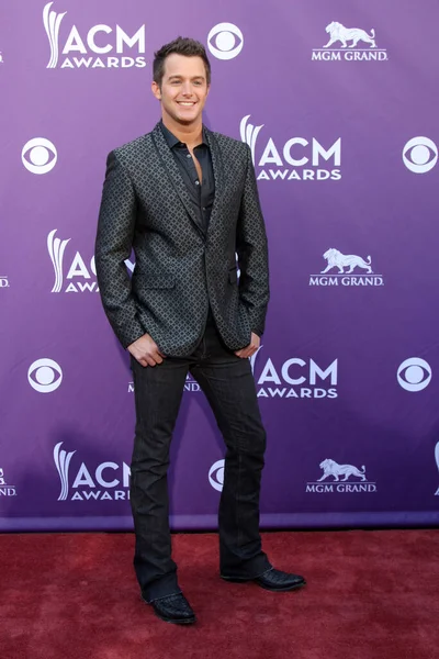 Los Ángeles Abr Easton Corbin 47º Premio Anual Academia Música — Foto de Stock