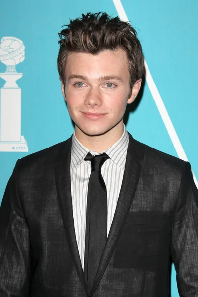 Los Angeles Dec Chris Colfer Hfpa Instyle Présente Night Firsts — Photo